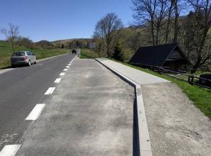Poprawa funkcjonalności dróg wojewódzkich na terenie powiatu bieszczadzkiego i leskiego