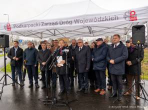 Oficjalne zakończenie budowy tunelu w Łańcucie