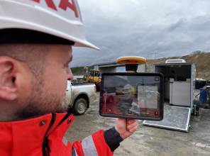 Wizyta robocza na budowie mostu w Stalowej Woli