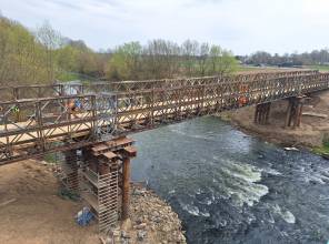 Most w Dąbrówkach – utrudnienia drogowe