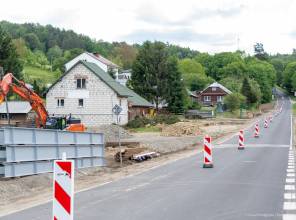 Modernizacje DW 894 i 895 w Bieszczadach
