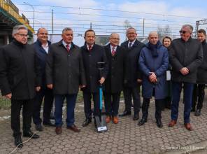 Budowa wiaduktu w Ropczycach