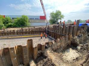 Pełną parą ruszyła budowa tunelu drogowego w Łańcucie