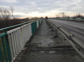 Budowa mostu na DW 877 w Dąbrówkach k. Łańcuta