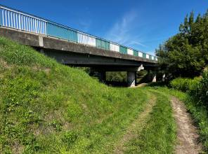 Budowa mostu na DW 877 w Dąbrówkach k. Łańcuta